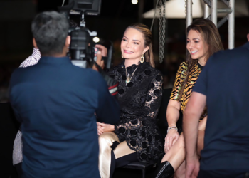 Primeira-dama de MT participa do encerramento da turnê do Programa SER Família Fé e Vida com padre Fábio de Melo