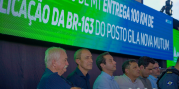 Miguel Vaz comemora inauguração de trecho duplicado da BR-163 e governo confirma prazo para entrega até Lucas do Rio Verde em 2025
