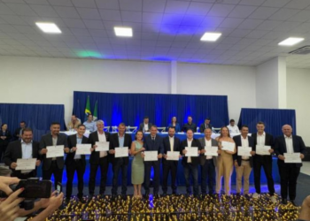 Justiça Eleitoral diploma Alei e Acácio para conduzirem Sorriso de 2025 a 2028