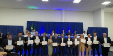 Justiça Eleitoral diploma Alei e Acácio para conduzirem Sorriso de 2025 a 2028