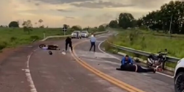 Homem de 58 anos morre em batida entre motos