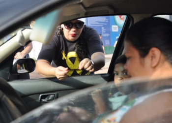 ‘Maio Amarelo’ tem ações em escolas e ruas para prevenir acidentes no trânsito no AP