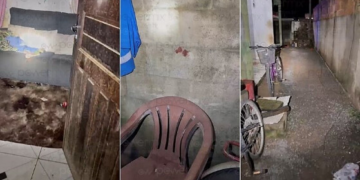 Marido dá golpes de faca na cabeça de esposa grávida