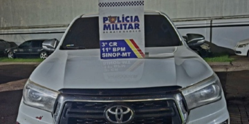 Bandidos sequestram homem com arma falsa e tentam roubar Hilux no Nortão