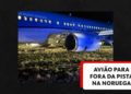 VÍDEO: Avião da KLM faz pouso de emergência, sai da pista e vai parar na grama, na Noruega