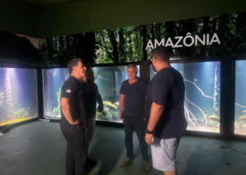 Prefeito vistoria Aquário Municipal e reforça legado com o turismo da cidade: “Espaço é encantador”