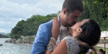 Tata Werneck e Rafael Vitti renovam votos de casamento em praia: ‘Eu disse “sim”‘