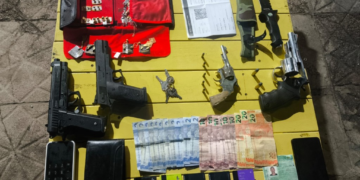 Três são presos por formação de quadrilha e porte ilegal de armas de fogo em Sinop