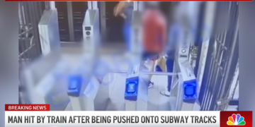 Homem é empurrado da plataforma e atingido por trem no metrô de Nova York
