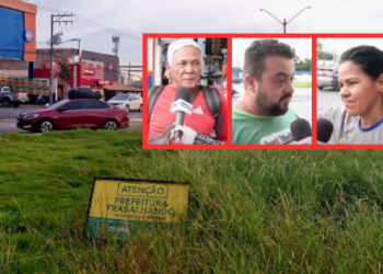 VÍDEO – Feita no improviso e sem sinalização, rotatória deixa motoristas confusos na República do Líbano