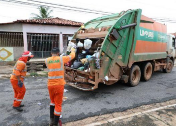 Coleta de lixo é retomada em Cuiabá e empresa vai aumentar frota
