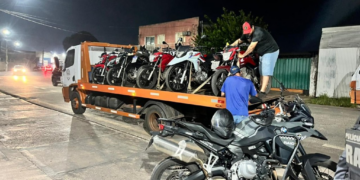 PM frustra tentativa de rolezinho durante encontro de motoqueiros em Cuiabá