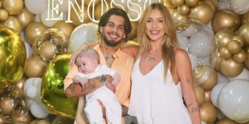 Virginia e Zé Felipe celebram Réveillon com os filhos em Fazenda de Leonardo: ‘Talismã’