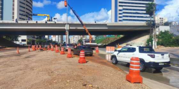 Trânsito na Avenida do CPA terá novo desvio