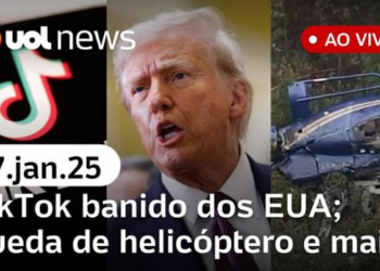 TikTok banido dos EUA; posse de Trump; reforma ministerial e queda de helicóptero em SP | UOL News