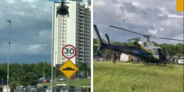 Movimentação policial chama atenção em Cuiabá; vídeo