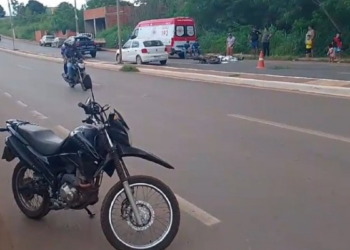Motociclista de 19 anos bate em poste e morre em VG