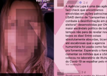 É falso que Agência Lupa foi financiada pela Usaid