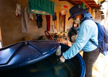 Agentes de saúde inspecionam mais de 2 mil imóveis no Pedra 90