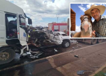Motorista de Ranger que morreu prensado por carretas é identificado