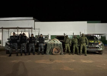 PM e Gefron apreendem R$ 1 milhão em cocaína