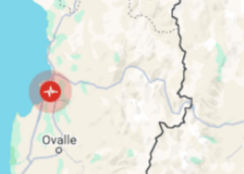 Terremoto de magnitude 5,3 atinge o Chile
