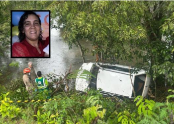 Mãe morre e filhos ficam feridos em acidente em rodovia