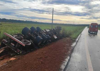 Motorista de 59 anos morre em acidente na MT-170