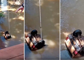 VÍDEO – Corpo é encontrado dentro de porta-malas de carro