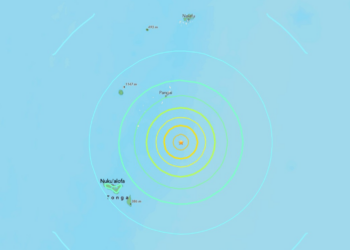 Terremoto de magnitude 7,1 atinge a costa de Tonga