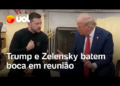 Zelensky: Discussão foi lamentável e estou pronto para trabalhar sob Trump