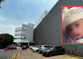 Bebê arrancado da barriga da mãe está no Hospital Santa Helena e passa bem