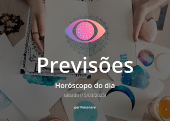 Horóscopo do dia: previsões dos signos para hoje, sábado (15/03/2025)