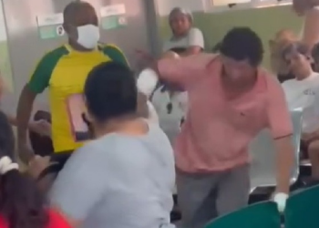 Pacientes "caem no soco" em UPA de Várzea Grande; veja vídeo