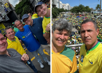 Políticos de Mato Grosso marcam presença em manifestação por anistia