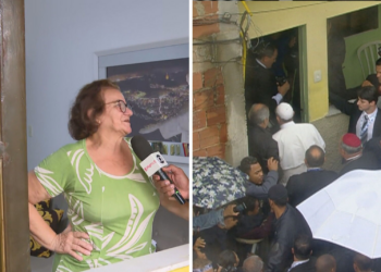 'Senti a energia antes de entrar', diz mulher que se mudou para casa visitada pelo papa em comunidade no Rio