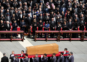 Veja as autoridades que foram ao funeral do papa Francisco
