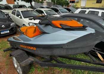 Leilão da Sejus inclui Jet Ski, Honda Civic e Corolla