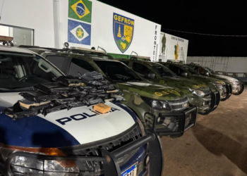 Gefron e PM apreendem 23 tabletes de cloridrato de cocaína e causam prejuízo de R$ 587 mil às facções criminosas