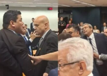 Reunião da comissão de Segurança com Lewandowski tem confusão entre deputados da base e da oposição