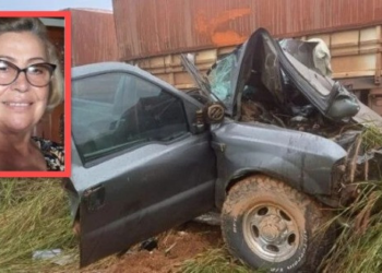 Empresária morre em acidente entre carreta e caminhonete