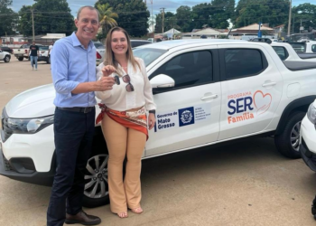 Lucas do Rio Verde recebe veículo para reforçar Assistência Social