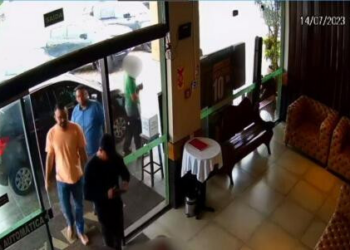 VÍDEO: Policial penal e presos almoçaram em churrascaria após fuga da penitenciária de VG