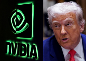 Ações da Nvidia caem mais de 6% no pré-mercado após Trump restringir exportação de chips para a China