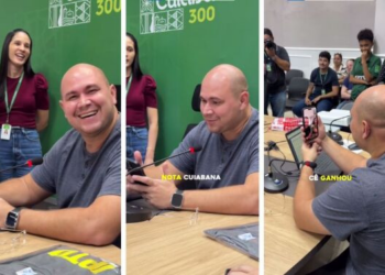 Ganhador recebe ligação de Abilio e acha que é trote