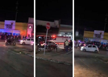 População ameaça linchar mulher que atropelou e decepou perna de motociclista; veja vídeo