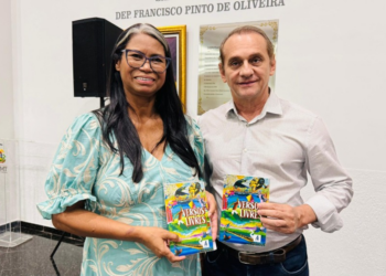 Wilson Santos prestigia lançamento de obra literária com premiação nacional e internacional