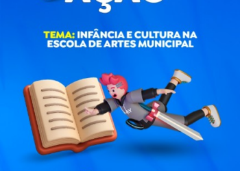“Infância e Cultura na Escola Municipal de Artes” é tema da 4ª edição do “Cultura em Ação: Conectando Artistas e Oportunidades”