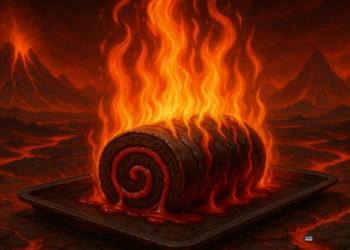 Receita de rocambole do inferno