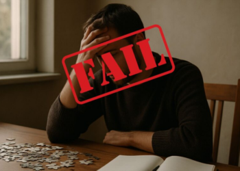 Fracasse. Fracasse mais. Fracasse melhor